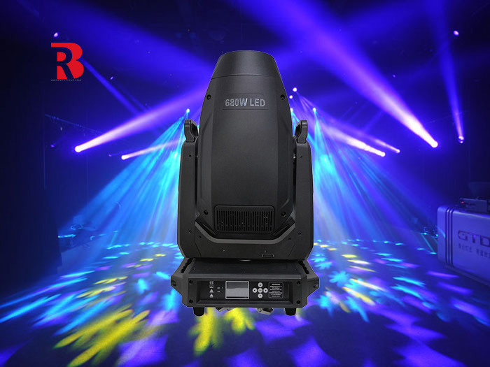 چراغ صحنه فریم 680 ولت 52 هرتز 8 گوبو چراغ صحنه LED برای نمایش مهمانی