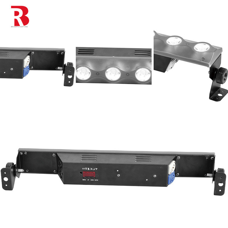DMX512 7 × 3W سفید گرم 42 عدد 0.5W RGB 3IN1 LED City Light