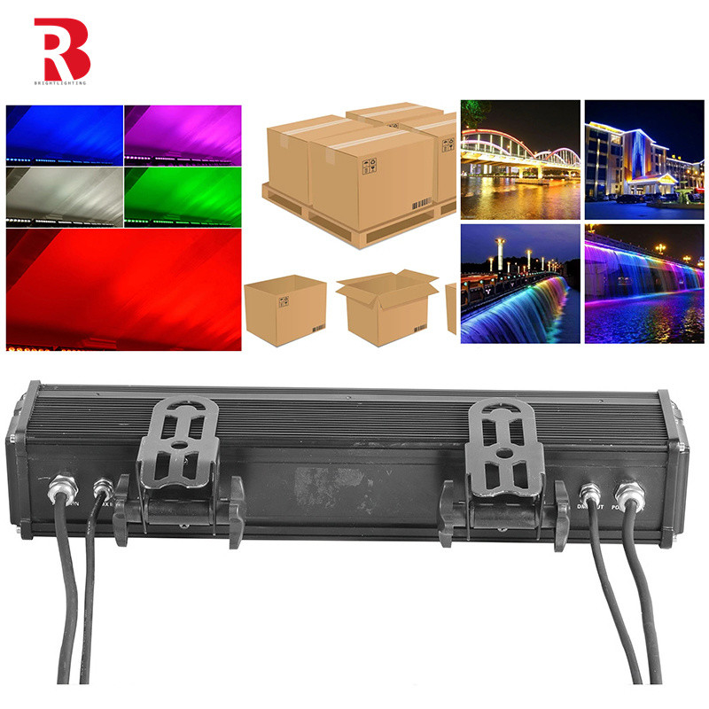ضد آب DMX512 چراغ نقطه ای برای نمایش LED صحنه شهر 9 × 12W RGBW
