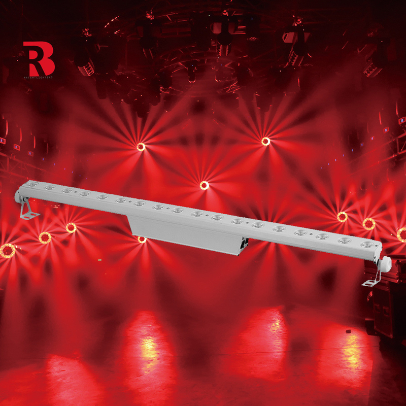 DMX512 120W LED Wash Zoom Bar Pixel LED روشنایی صحنه برای نمایش رویداد
