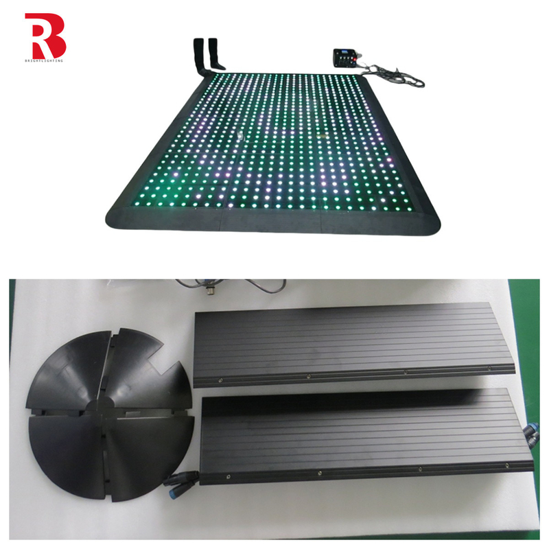 نصب کف رقص بی سیم LED برای صحنه حرفه ای