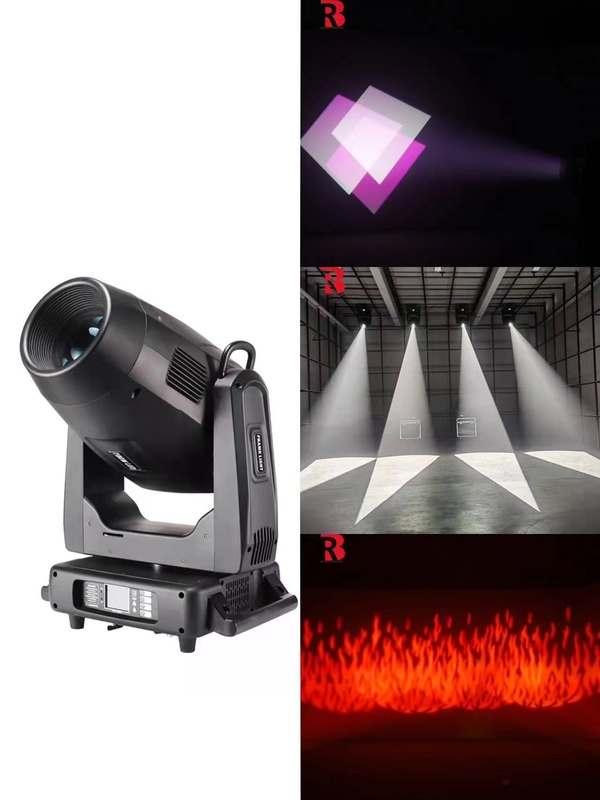 مشخصات روشنایی برای اجرای صحنه فریم بندی پرتو نقطه LED حرکت سر