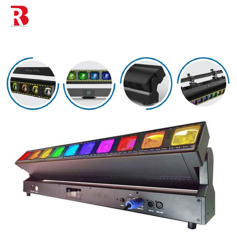 RGBW IP20 حرکت نور سر لیزر مرحله برای مدیریت آسان