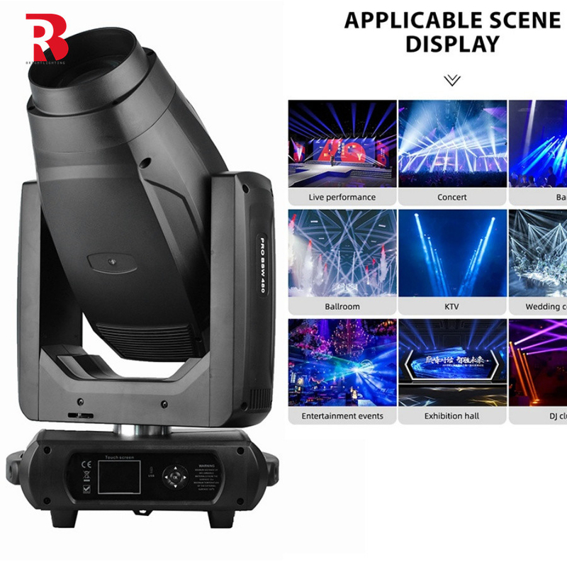 400W 3In1 LED Beam Moving Head Light با CTO CMY Effect Spot BSW واش زوم