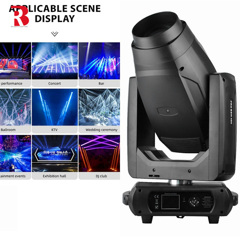400W 3In1 LED Beam Moving Head Light با CTO CMY Effect Spot BSW واش زوم