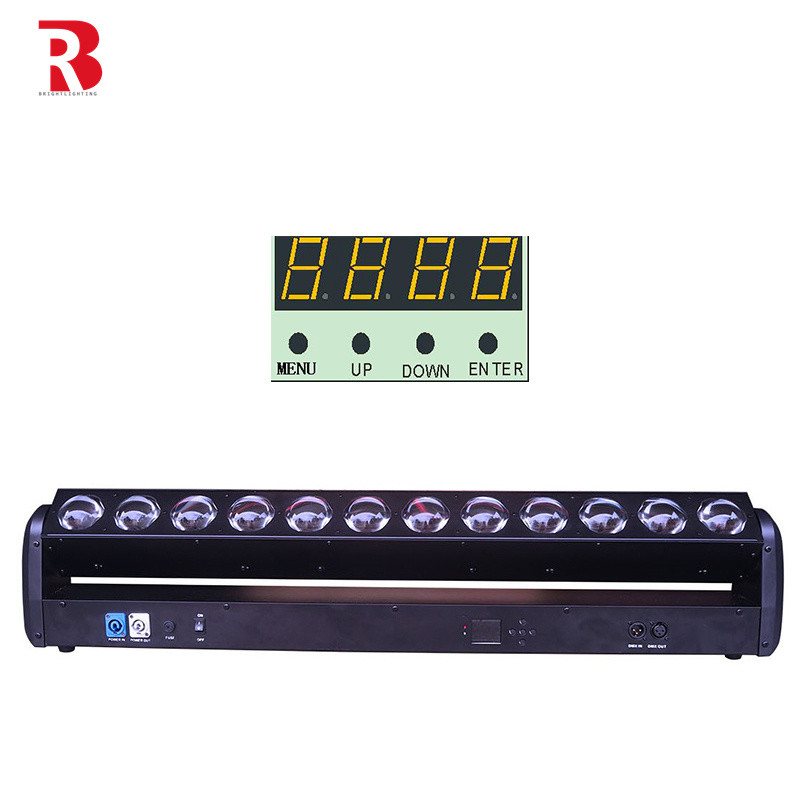 RGBW 4-in-1 LED پرتو مرحله مرحله DMX512 LED پیکسل نوار 12pcs 30W