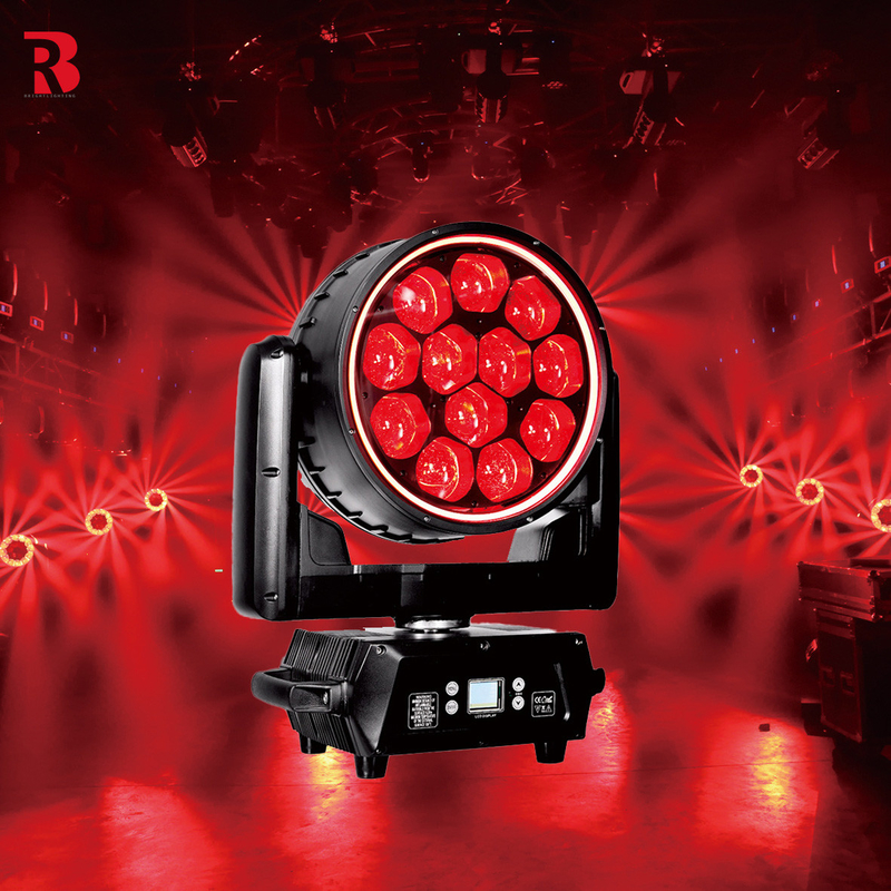 LED12*40W DMX512 67CH ال سی دی ال ای دی حرکت سر صحنه نور برای سرگرمی