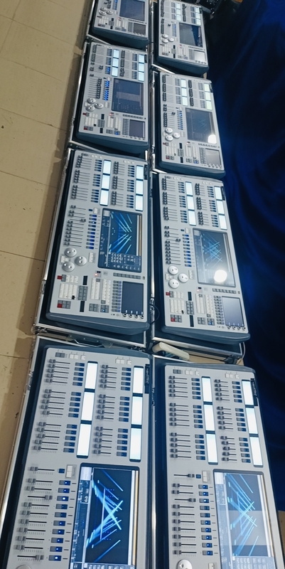 DMX Touch Wing CMY کنترل کننده کنسول روشنایی برای مرحله حرفه ای
