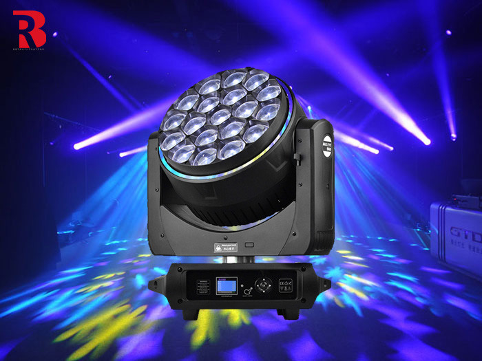DMX RGBW 4in1 LED حرکت سر صحنه نور برای رویداد