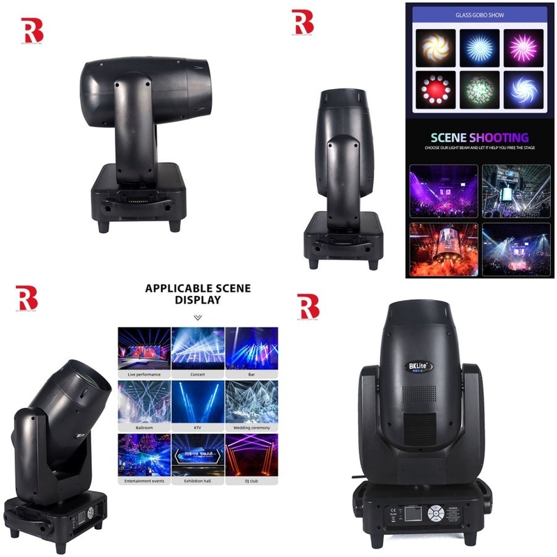 تجهیزات روشنایی صحنه حرفه ای 380W 20r Sharpy DMX Beam Out Door برای عروسی دیسکو