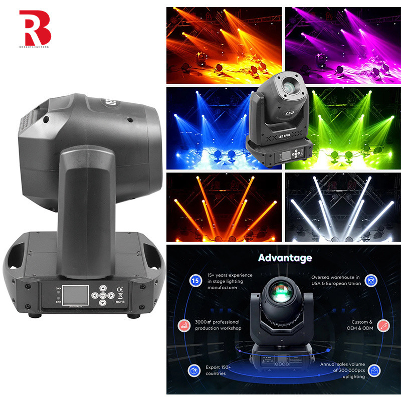 DMX 150W شعاع نقطه شستشوی حرکت سر صحنه نور با کانال های 14