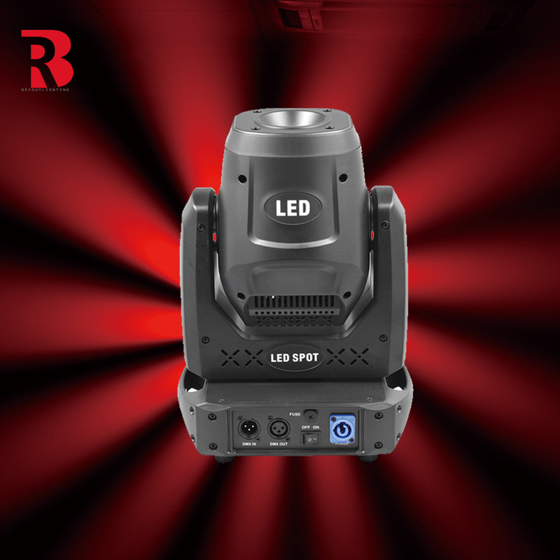 LED حرکت سر صحنه نور سفید 150W LED DMX چرخش عملکرد بالا 5 Facet Prism اتوماتیک برای بار جشن عروسی