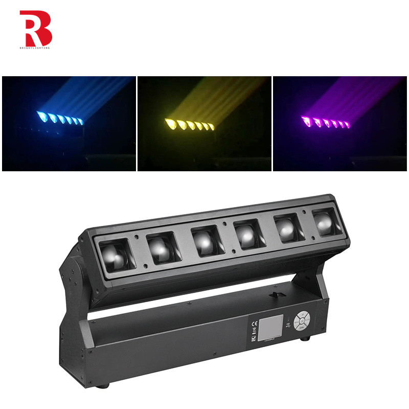 6*40W شعاع شستشوی بار حرکت سر صحنه نور کارخانه چین