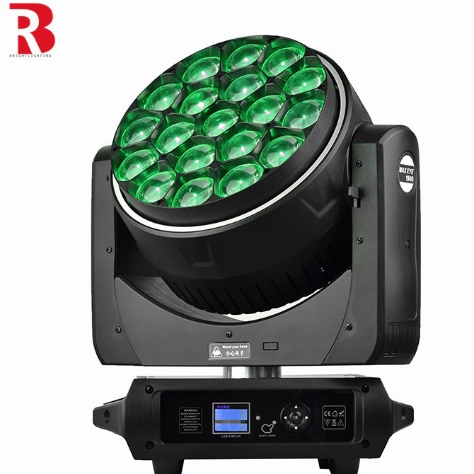 LED چشم زنبور RGBW 4in1 LED حرکت سر صحنه نور کارخانه