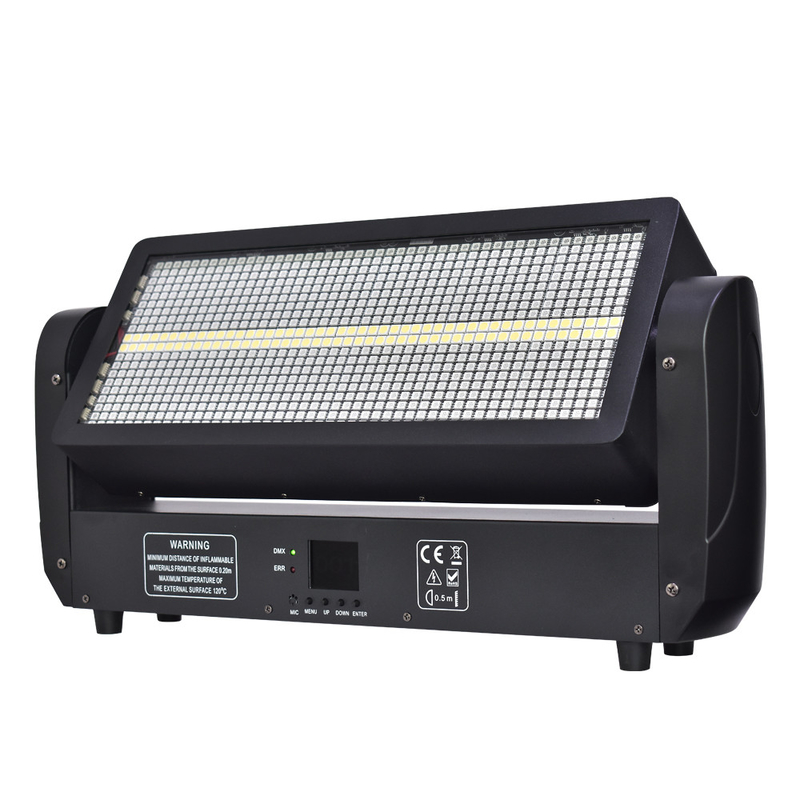 RGB 8 + 8 RGB نور حرکت کننده سر LED Strobe نور 300W قدرت برای رویداد