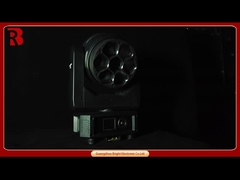 7pcs40w شستشو حرکت سر نور RGBW برای عروسی