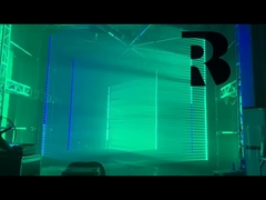 LED Pixel Zoom Bar 6pcs 40W RGBW 4-In-1 Wash Zoom روشنایی صحنه برای دی جی دیسکو