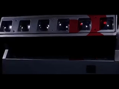 روشنایی دیسکو دی جی DMX Pixel Head 6X40w Beam Wash Zoom Bar LED حرکت چراغ ها