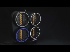 تولید کنندگان چراغ های حرکت پذیر ریترو 4 چشم کور RGB LED Beads