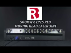 نور 3 در 1 ليزر نور گلوله رنگ گراديانت نشان