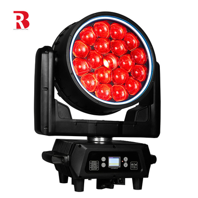850W 19*40W RGBW 4in1 Big Bee Eye LED حرکت کننده برای کنسرت
