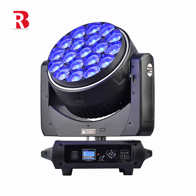 19*40W شعاع نقطه شستشوی حرکت سر صحنه نور IP20 روشنایی بالا