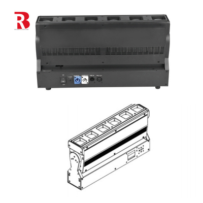 ZOOM RGBW لیزر ریز - کارخانه روشنایی