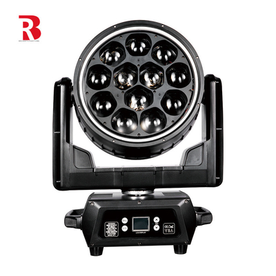 LED حرکت سر 12pcs 40W RGBW LED Beeye روشنایی مرحله با اثر ضخیم غنی