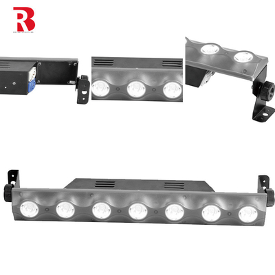 DMX512 7×3W گرم سفید+42 پی سی 0.5W RGB 3IN1 LED صحنه شهر روشن برای نمایش