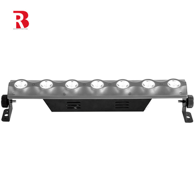 LED داخلی 7×3W اثر پرتو سفید+42 عدد 0.5W RGB 3IN1 روشنایی شستشوی شهری