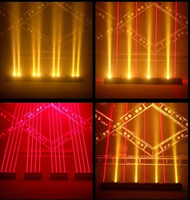 4*3W RGB لیزر پرتو حرکت سر نور چین تولید کنندگان برای دی جی باشگاه